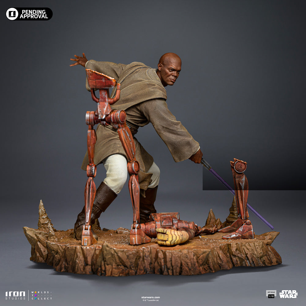 Digital Pre-Order - Statue Mace Windu 1/10 - Star Wars - Art Scale 1/10 - Iron Studios