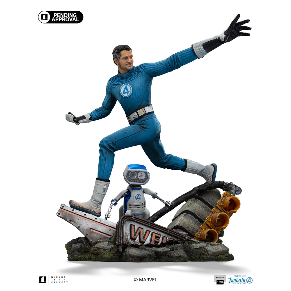 マーベル Mr. Fantastic Statue 並行輸入品 270/3000 Statue Mister Fantastic The Fantastic Four: First Steps Art Scale