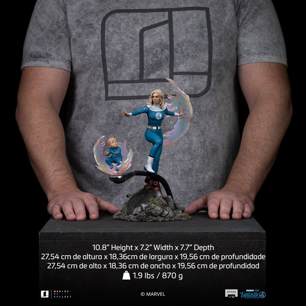 Statue Invisible Woman  The Fantastic Four: First Steps  Art Scale 1/10  Iron Studios