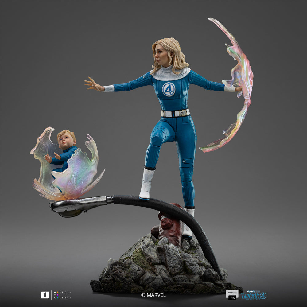 Statue Invisible Woman  The Fantastic Four: First Steps  Art Scale 1/10  Iron Studios