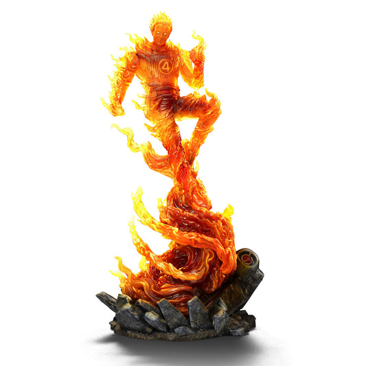 Statue Human Torch  The Fantastic Four: First Steps  Art Scale 1/10  Iron Studios