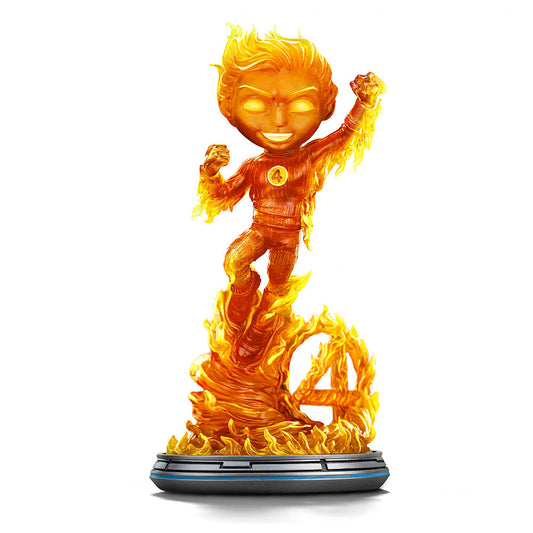Statue Human Torch  The Fantastic Four: First Steps  Minico  Iron Studios