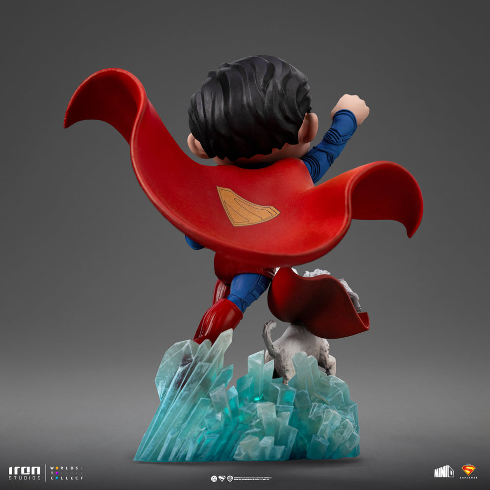 Statue Superman and Krypto  Superman: Legacy  Minico  Iron Studios