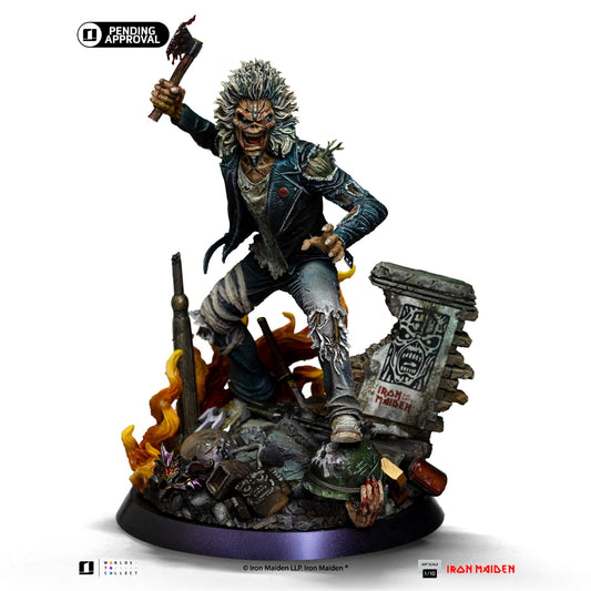 Digital Pre-Order - Statue Eddie (50th Year Anniversary) - Iron Maiden - Art Scale 1/10 - Iron Studios