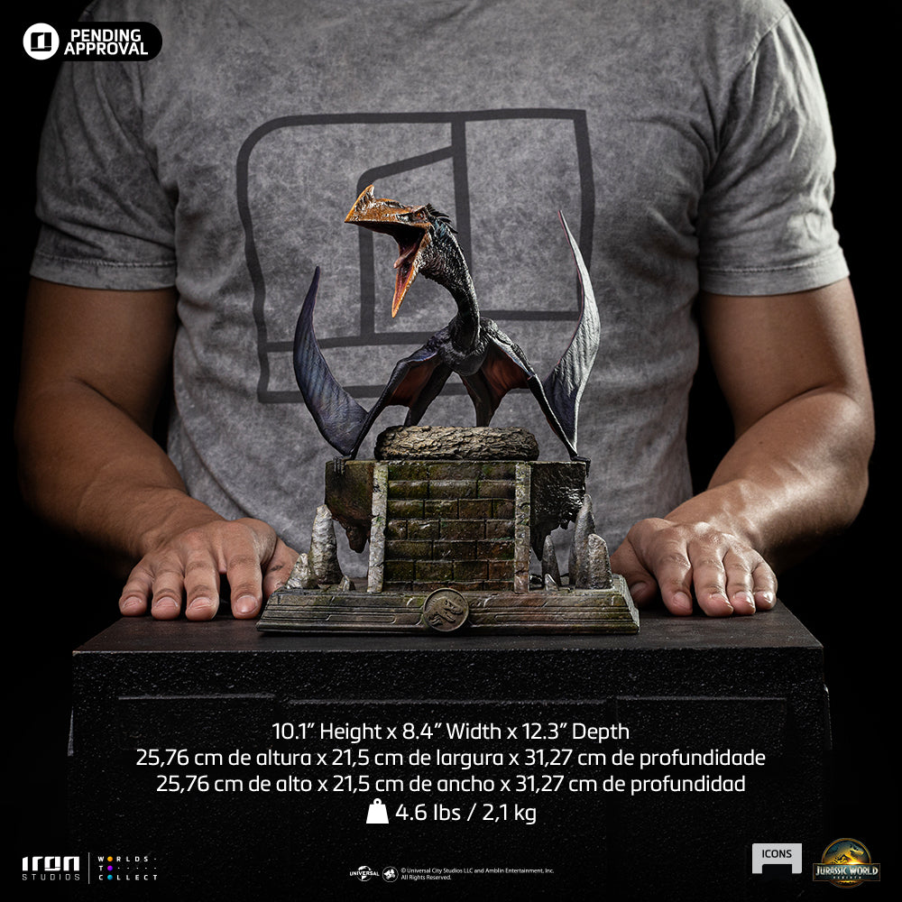 Pre-Order - Statue Quetzalcoatlus - Jurassic World: Rebirth - Icons - Iron Studios