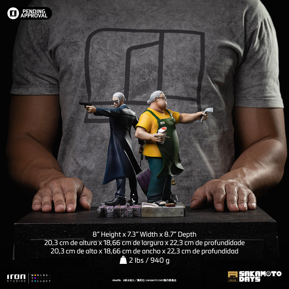 Pre-Order - Statue Taro Sakamoto Deluxe - Sakamoto Days - Art Scale 1/10 - Iron Studios