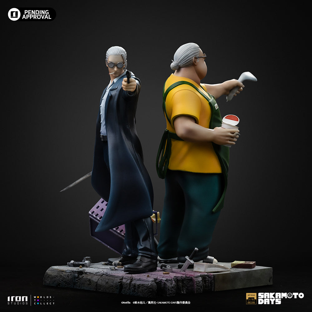 Pre-Order - Statue Taro Sakamoto Deluxe - Sakamoto Days - Art Scale 1/10 - Iron Studios