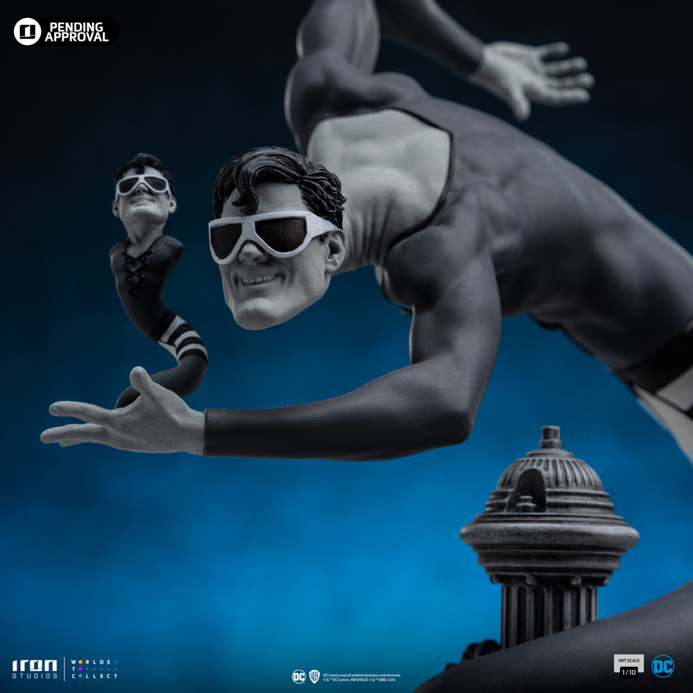 Statue Plastic Man (Black and White Version) – DC Comics – Art Scale 1/10 – Iron Studios