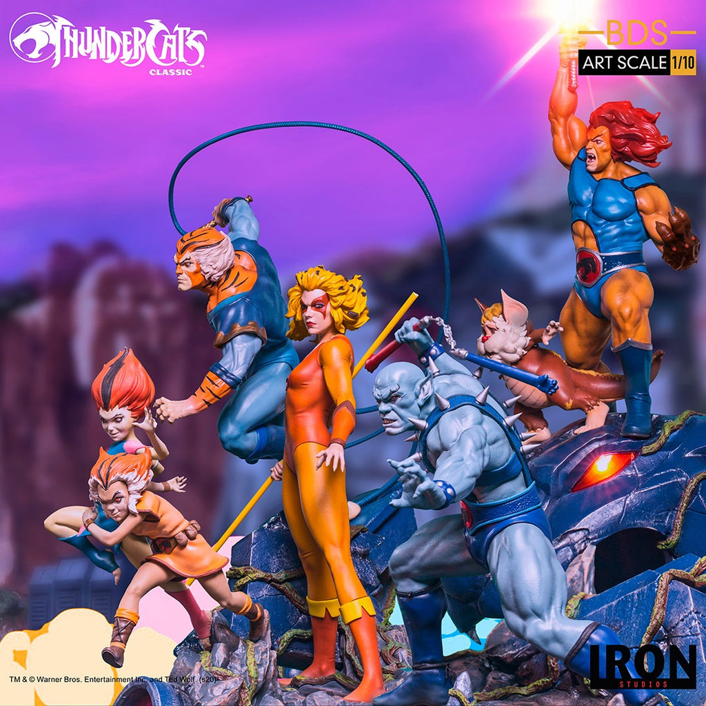 Statue Wilykit & Wilykat - Thundercats - Bds Art Scale 1/10 - Iron Studios