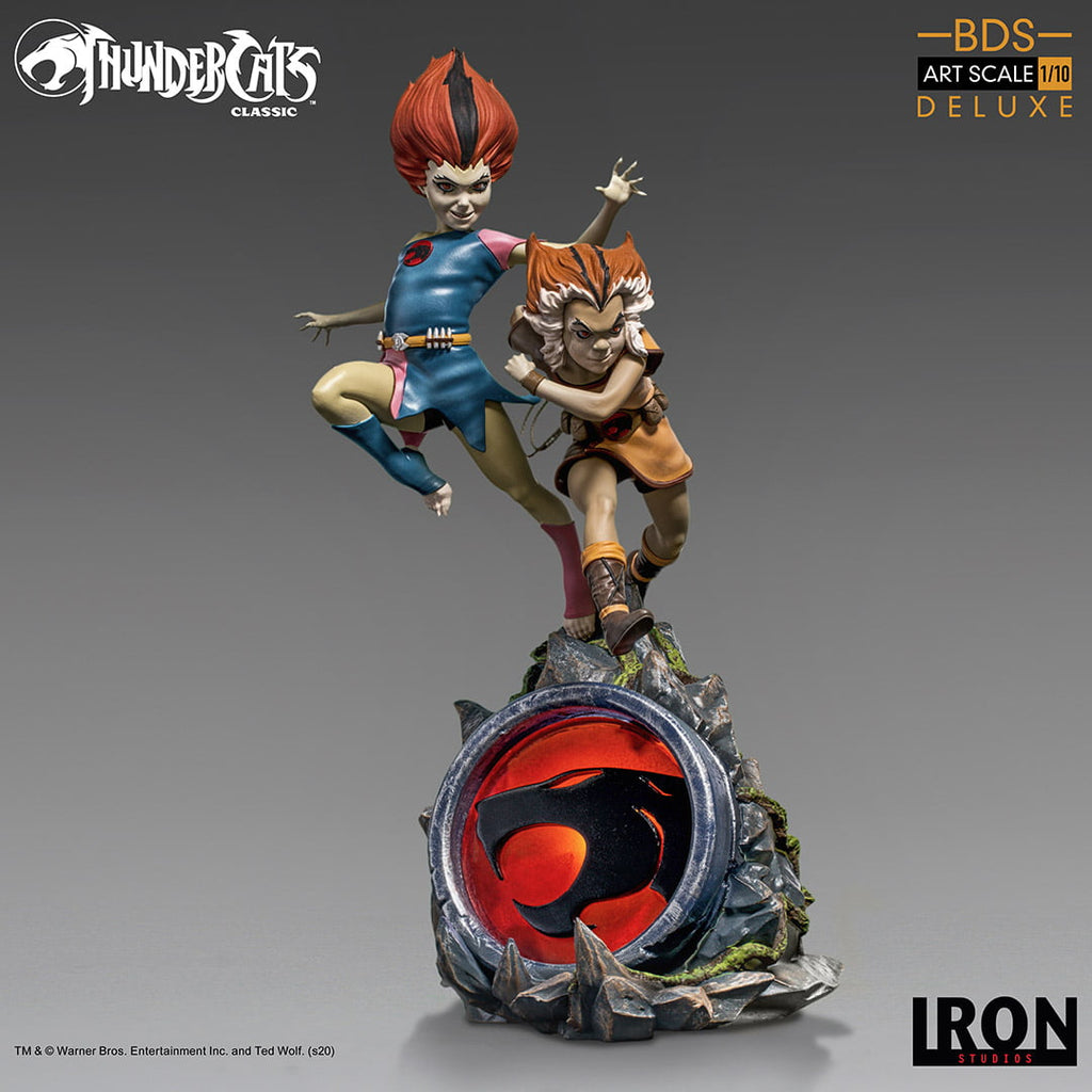 Statue Wilykit & Wilykat - Thundercats - Bds Art Scale 1/10 - Iron Studios