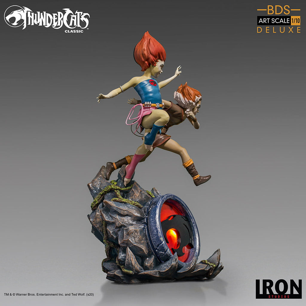 Statue Wilykit & Wilykat - Thundercats - Bds Art Scale 1/10 - Iron Studios
