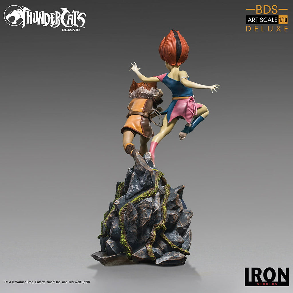 Statue Wilykit & Wilykat - Thundercats - Bds Art Scale 1/10 - Iron Studios