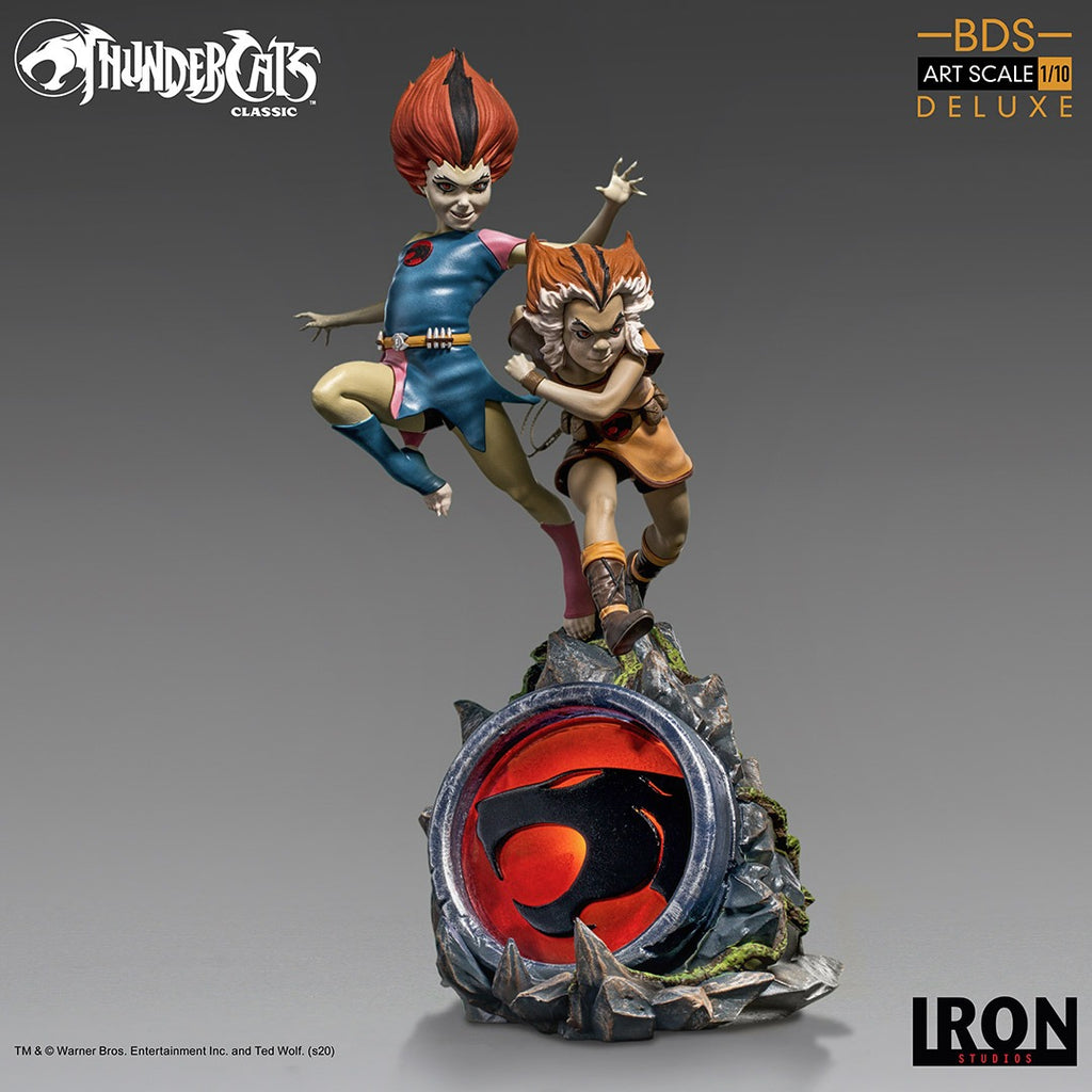 Statue Wilykit & Wilykat - Thundercats - Bds Art Scale 1/10 - Iron Studios