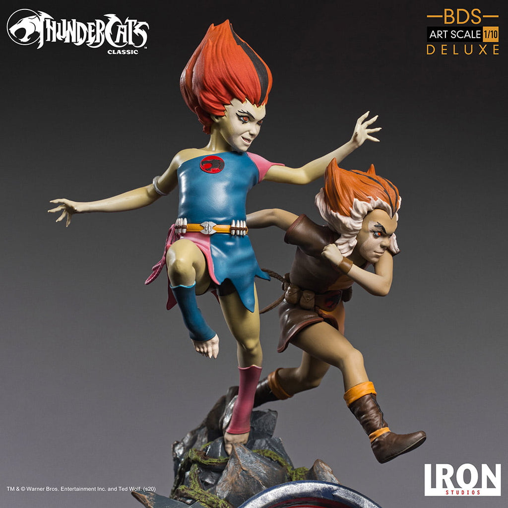 Statue Wilykit & Wilykat - Thundercats - Bds Art Scale 1/10 - Iron Studios