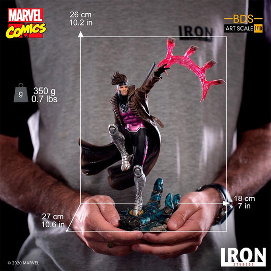 Statue Gambit - X-Men Marvel Comics - BDS Art Scale 1/10 - Iron Studios