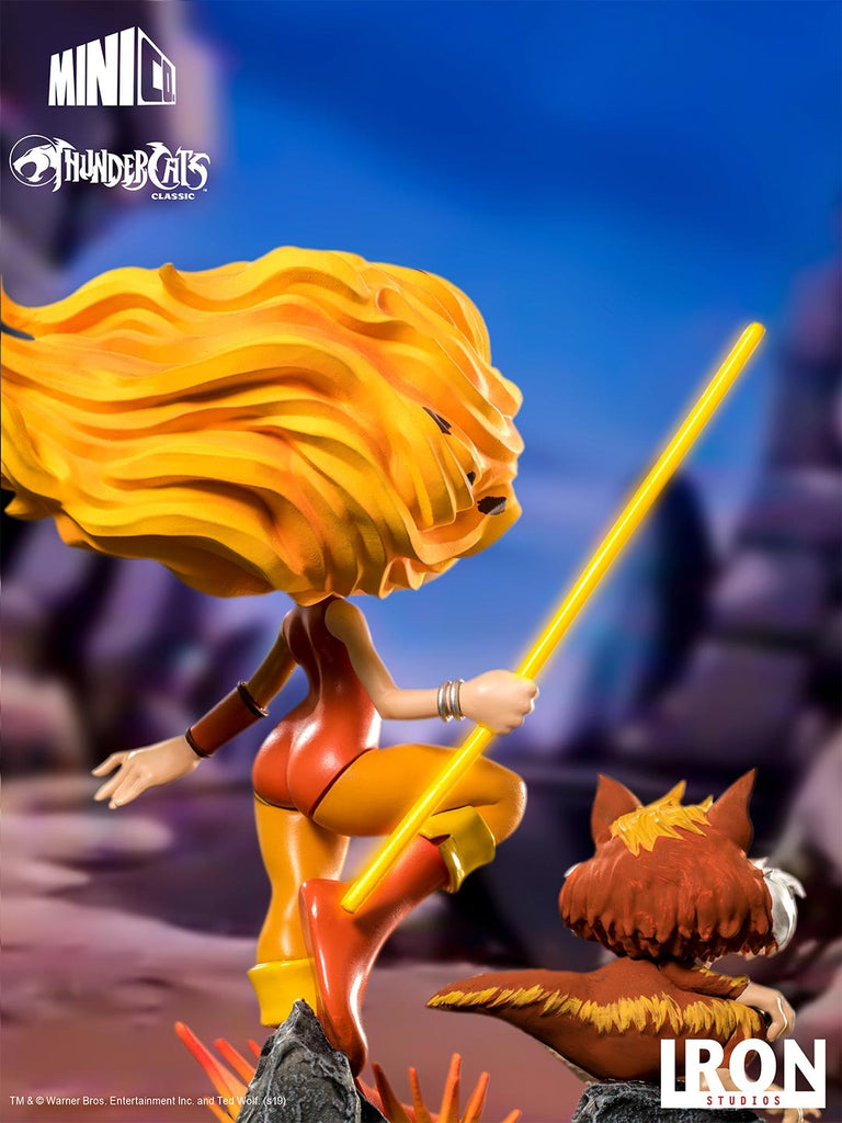 Cheetara and Snarf - Thundercats - Minico - Iron Studios