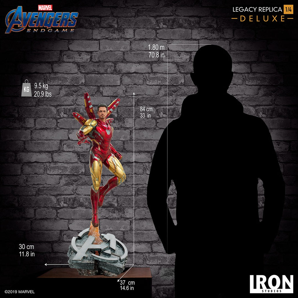 Iron Man Mark LXXXV Deluxe - Avengers: Endgame - Legacy Replica 1/4 - Iron Studios