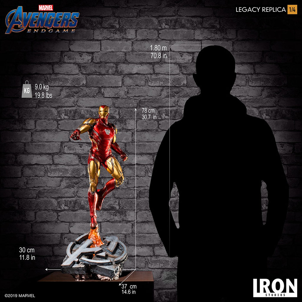 Iron Man Mark LXXXV - Avengers: Endgame - Legacy Replica 1/4 - Iron Studios