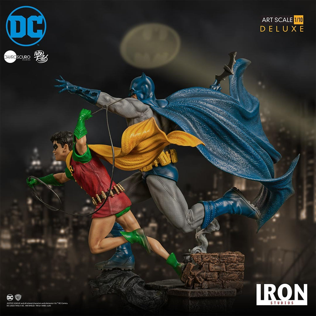 Batman & Robin by Ivan Reis - DC Comics - Art Scale 1/10 - Iron Studios