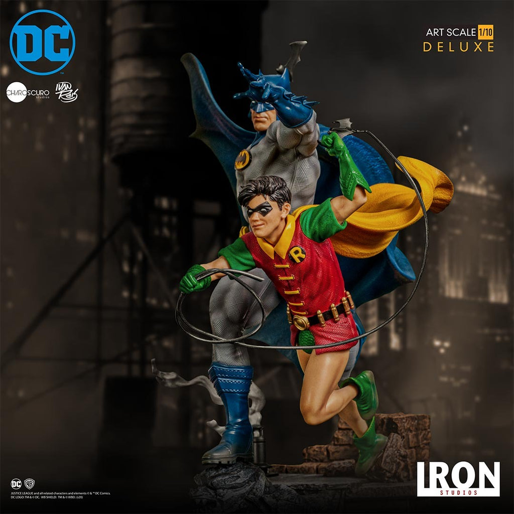 Batman & Robin by Ivan Reis - DC Comics - Art Scale 1/10 - Iron Studios