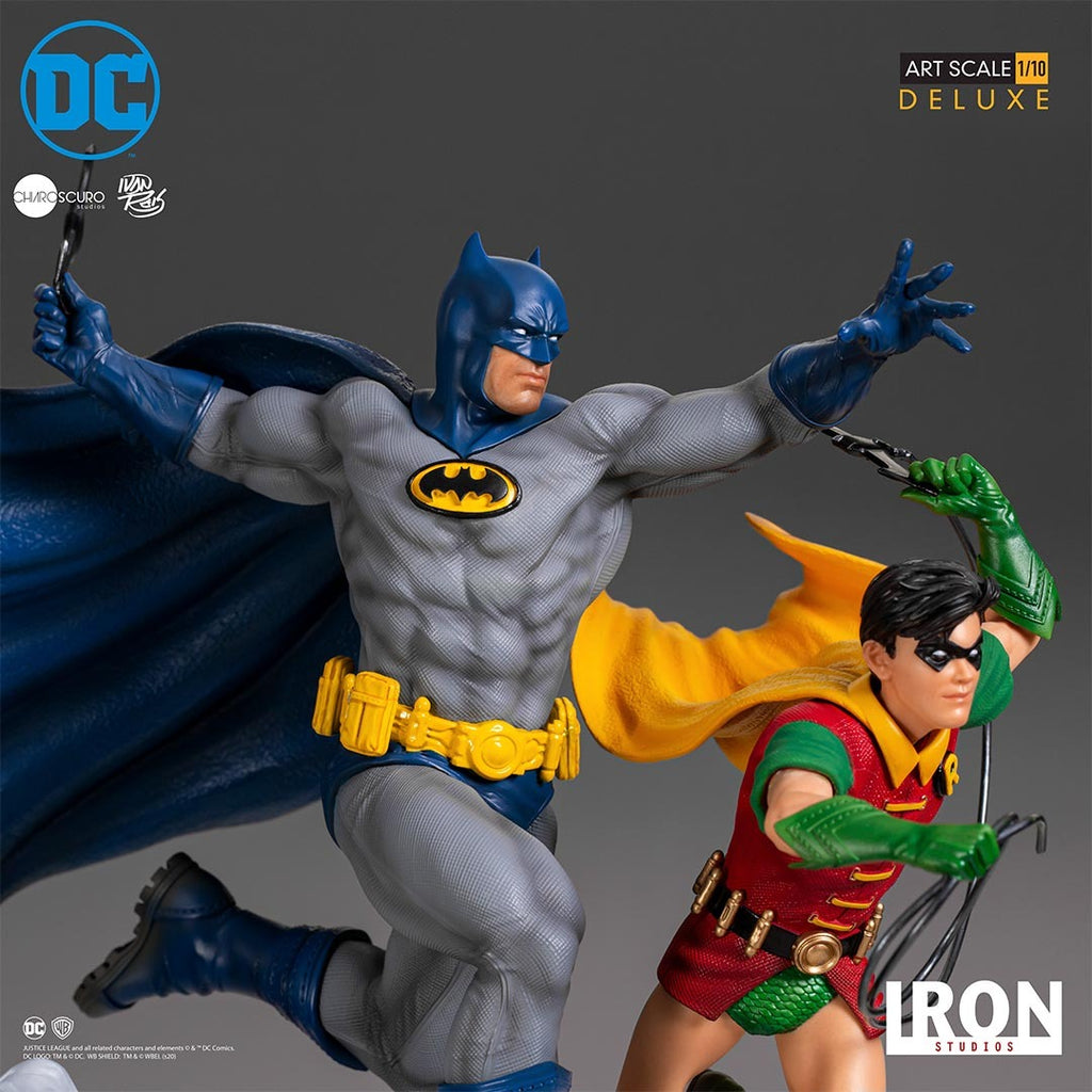 Batman & Robin by Ivan Reis - DC Comics - Art Scale 1/10 - Iron Studios