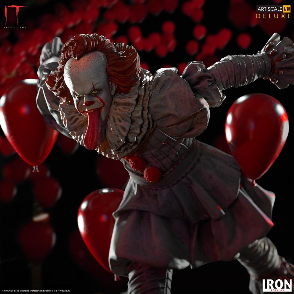 Pennywise Deluxe - It! - Art Scale 1/10 - Iron Studios