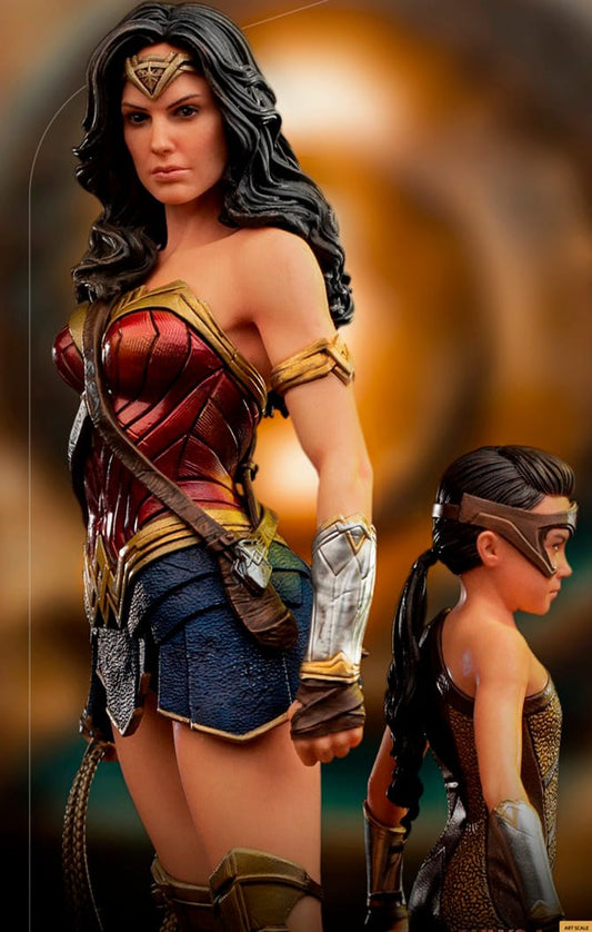 Wonder Woman and Young Diana - Wonder Woman 84 - Art Scale 1/10 - Iron Studios