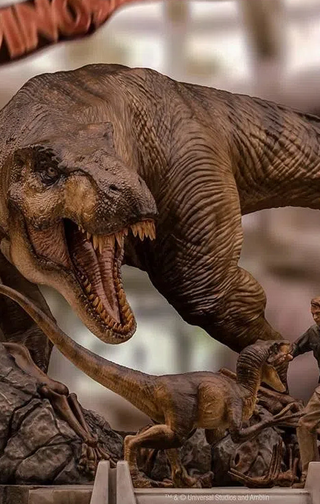 The Final Scene - Jurassic Park - Demi Scale 1/20 - Iron Studios