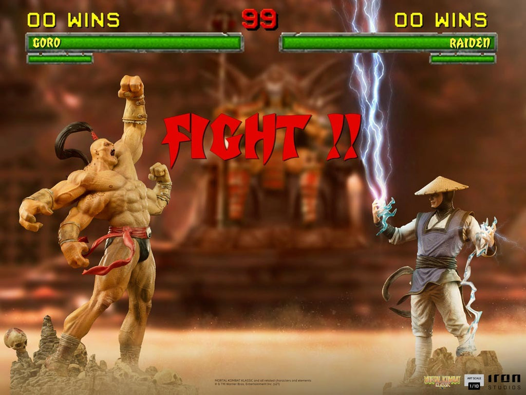 Raiden - Mortal Kombat - Art Scale 1/10 - Iron Studios