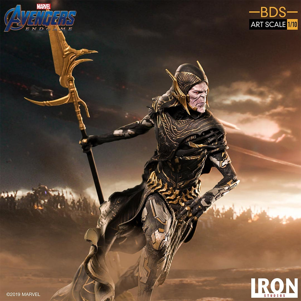 Black Order Corvus Glaive - Avengers: Endgame - BDS Art Scale 1/10 - Iron Studios - Iron Studios