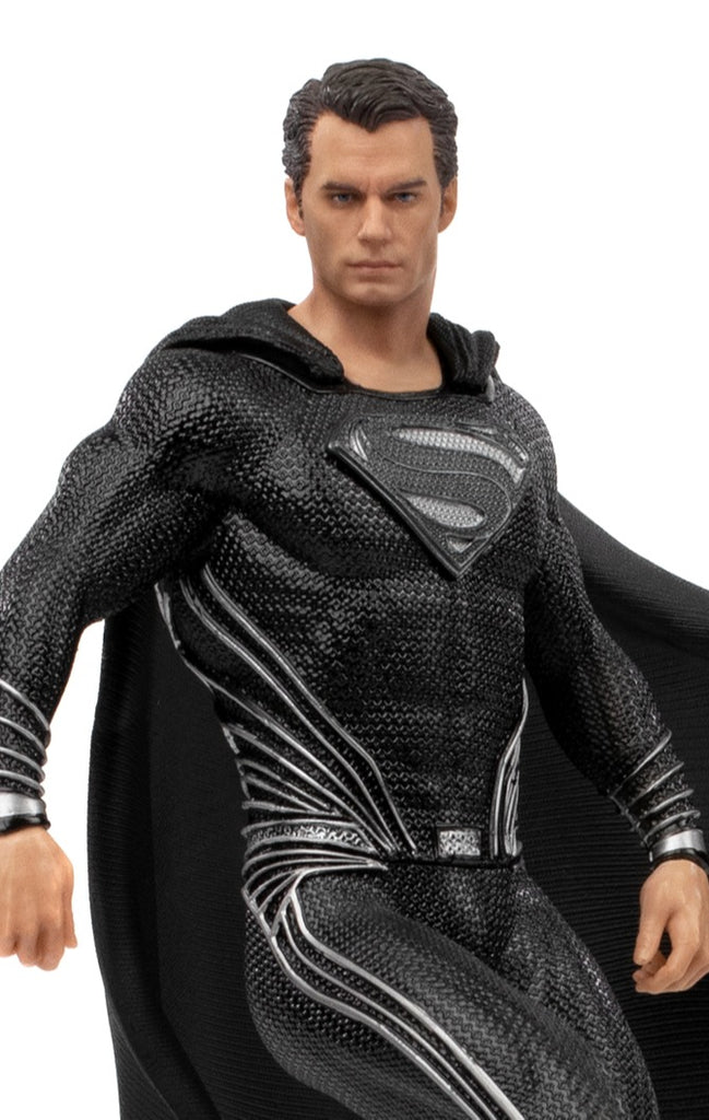 Superman Black Suit - Justice League - Art Scale 1/10 - Iron Studios