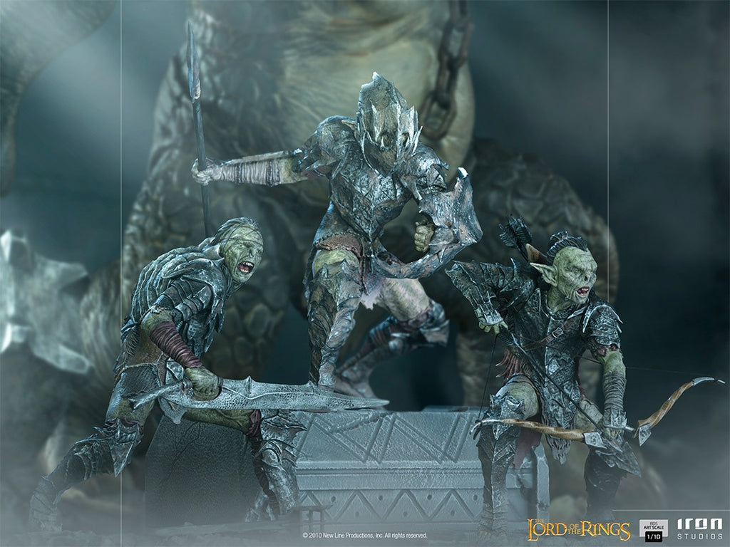 Armored Orc  The Lord of the Rings  Art Scale 1/10  Iron Studios