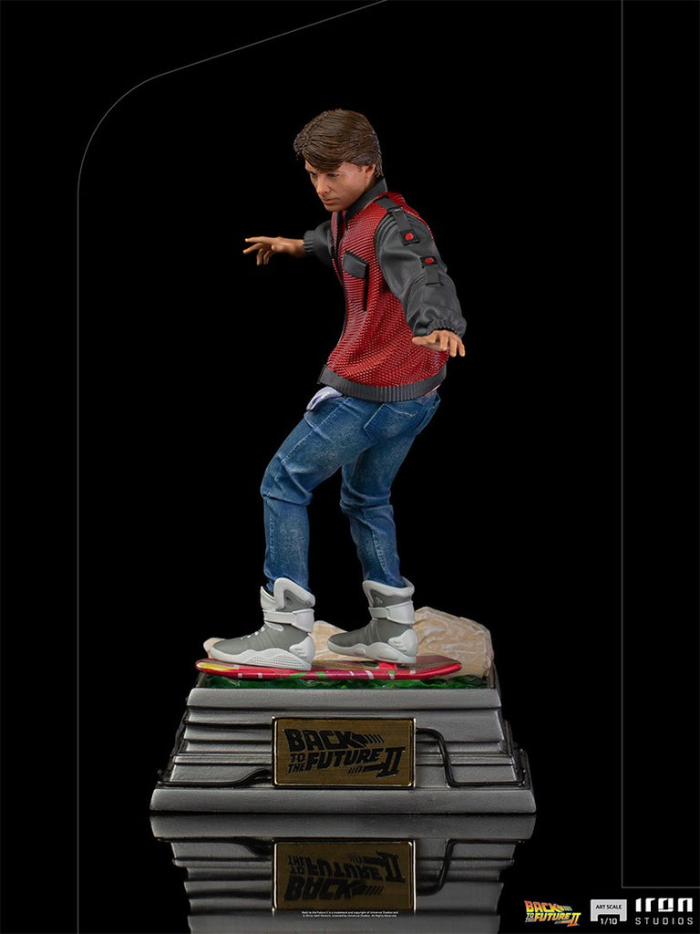 Marty Mcfly on Hoverboard - Back to the Future - Art Scale 1/10 - Iron Studios