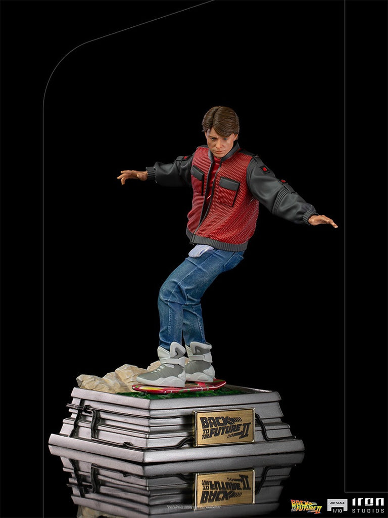 Marty Mcfly on Hoverboard - Back to the Future - Art Scale 1/10 - Iron Studios