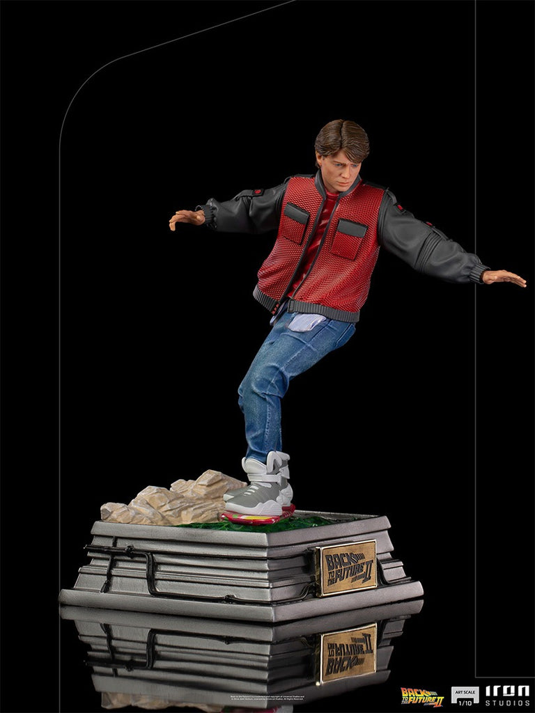 Marty Mcfly on Hoverboard - Back to the Future - Art Scale 1/10 - Iron Studios