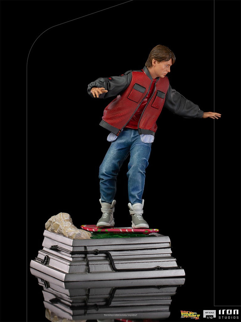 Marty Mcfly on Hoverboard - Back to the Future - Art Scale 1/10 - Iron Studios