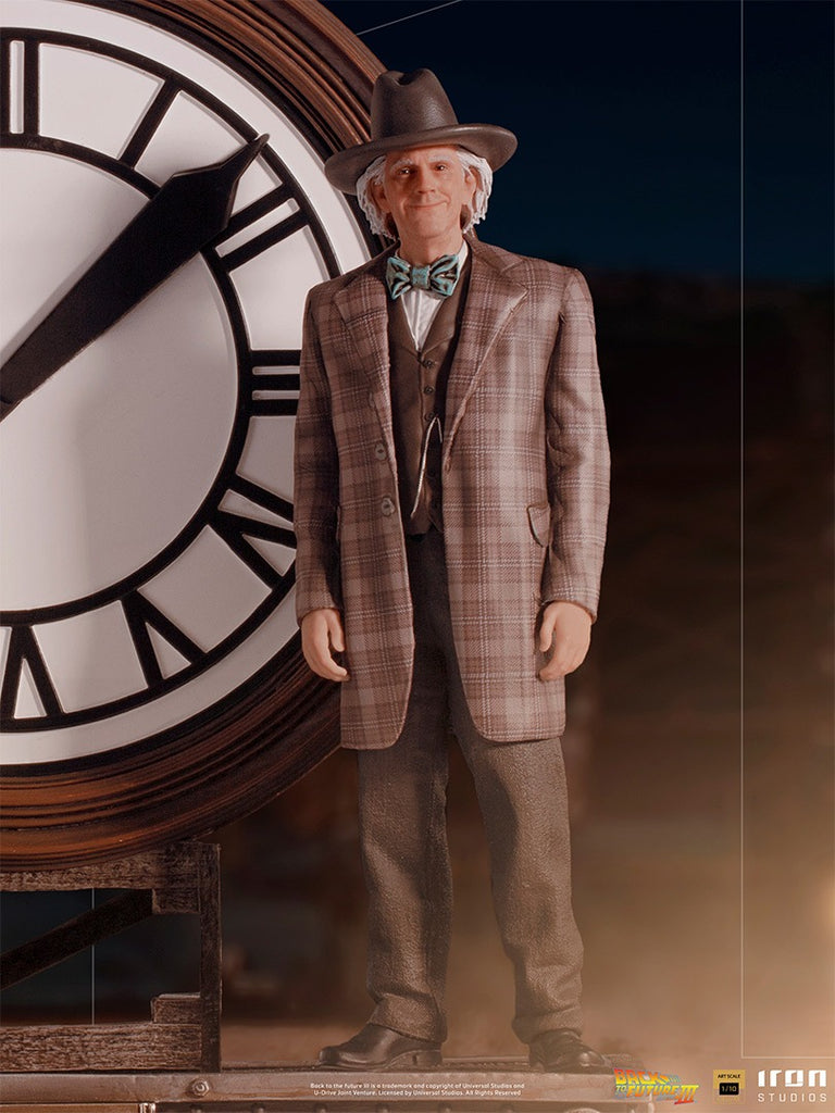 Marty and Doc at the Clock - Back to the Future - Art Scale 1/10 - Iron Studios