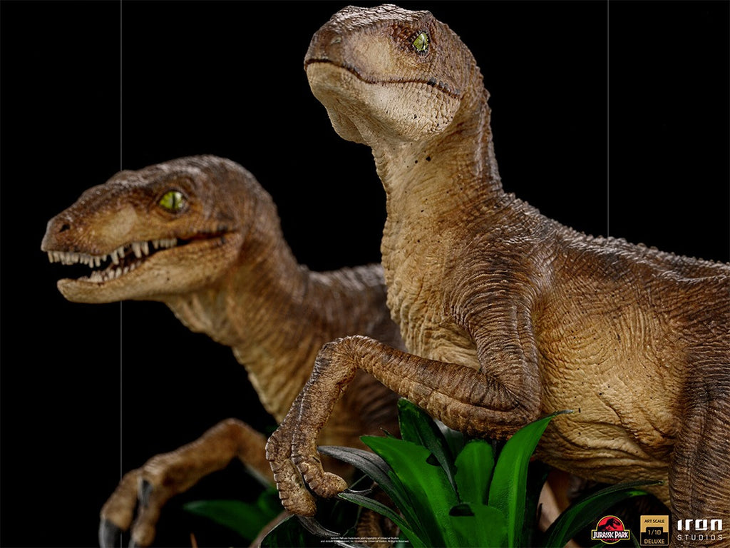 Just The Two Raptors - Jurassic Park - Art Scale 1/10 - Iron Studios