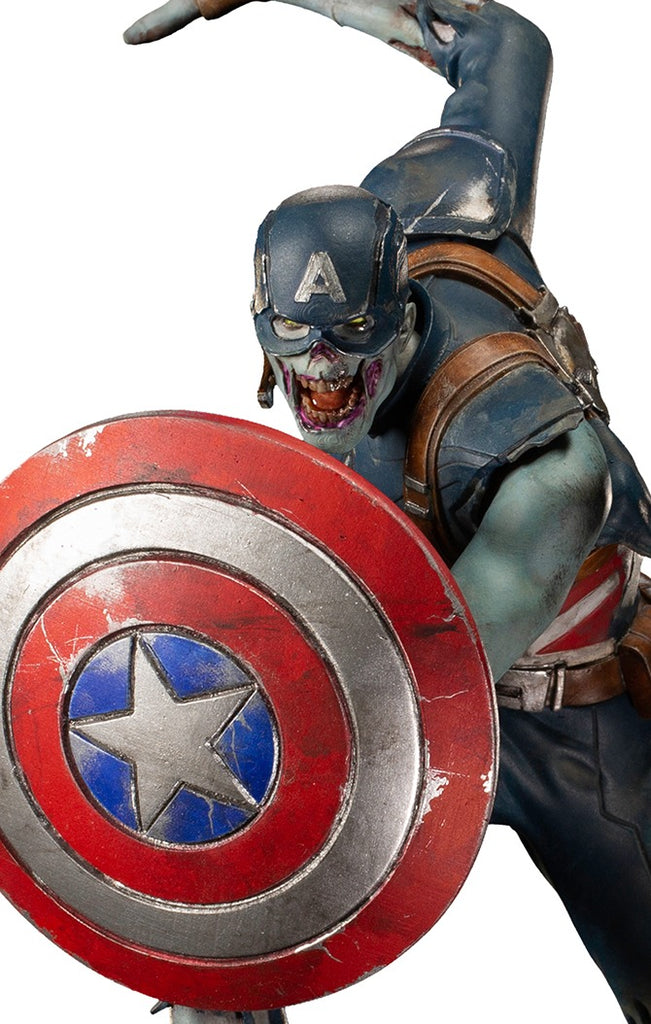 Captain America Zombie  What If...?  Art Scale 1/10  Iron Studios