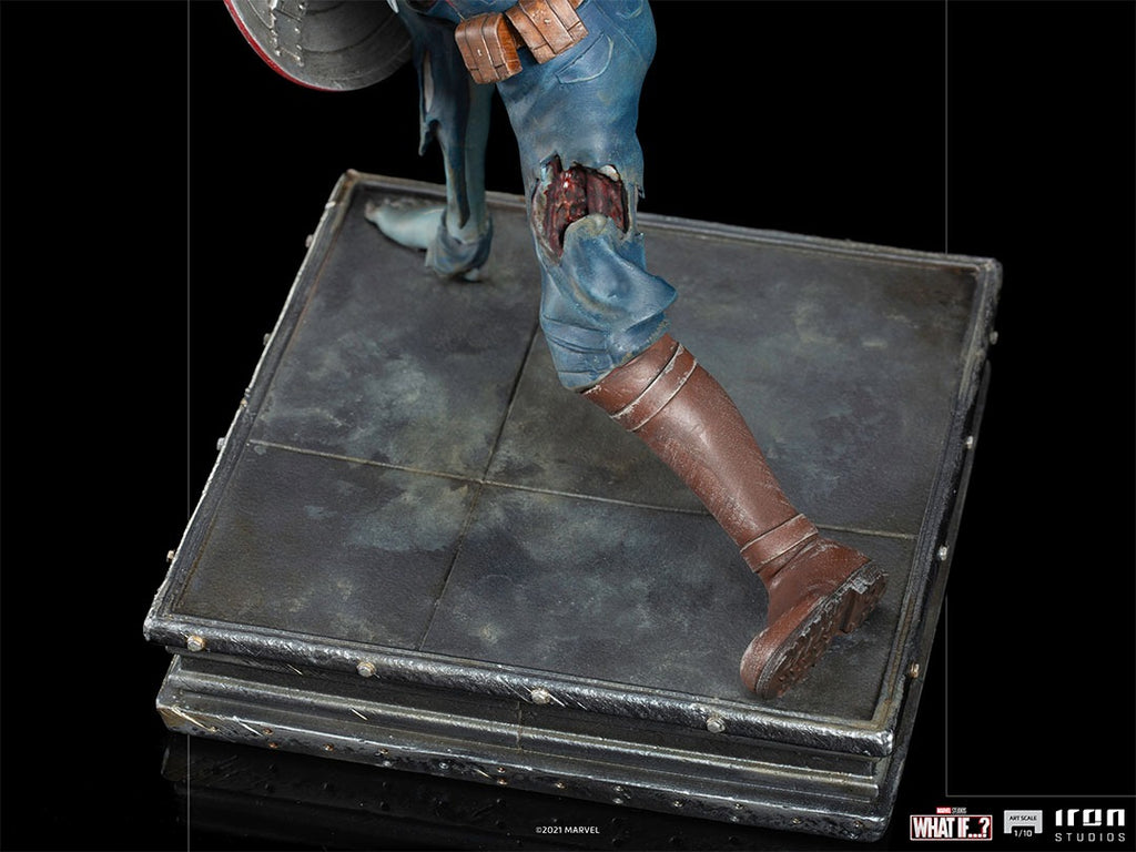 Captain America Zombie  What If...?  Art Scale 1/10  Iron Studios