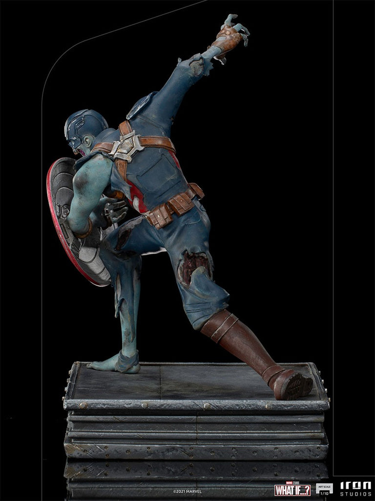 Captain America Zombie  What If...?  Art Scale 1/10  Iron Studios