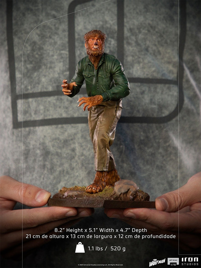 Wolfman - Universal Monsters - Art Scale 1/10 - Iron Studios