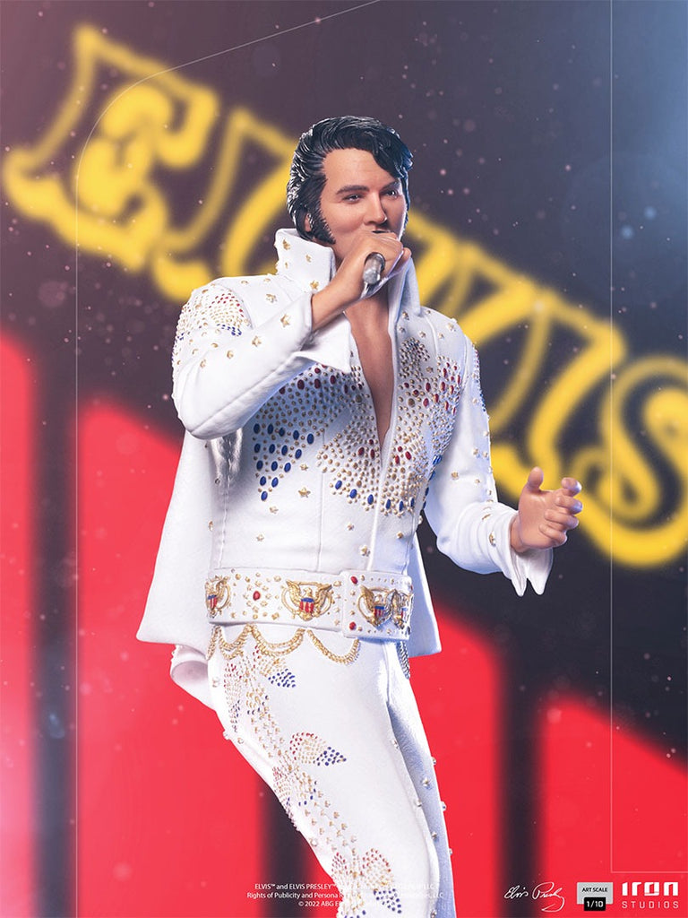 Elvis Presley 1973 Aloha From Hawaii - Art Scale 1/10 - Iron Studios