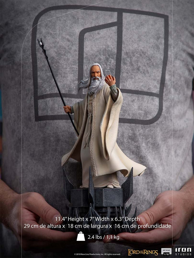 Saruman  The Lord of the Rings  BDS Art Scale 1/10  Iron Studios