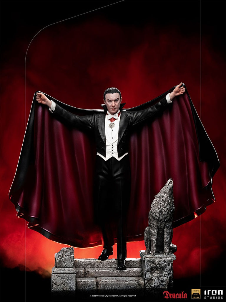 Dracula Bela Lugosi Deluxe - Universal Monsters - Art Scale 1/10 - Iron Studios