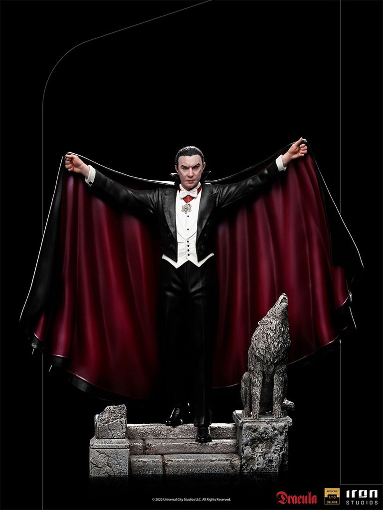 Dracula Bela Lugosi Deluxe - Universal Monsters - Art Scale 1/10 - Iron Studios