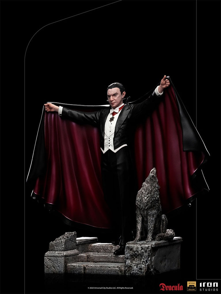Dracula Bela Lugosi Deluxe - Universal Monsters - Art Scale 1/10 - Iron Studios