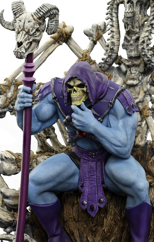Skeletor on Throne - Masters of the Universe - Art Scale 1/10 - Iron Studios