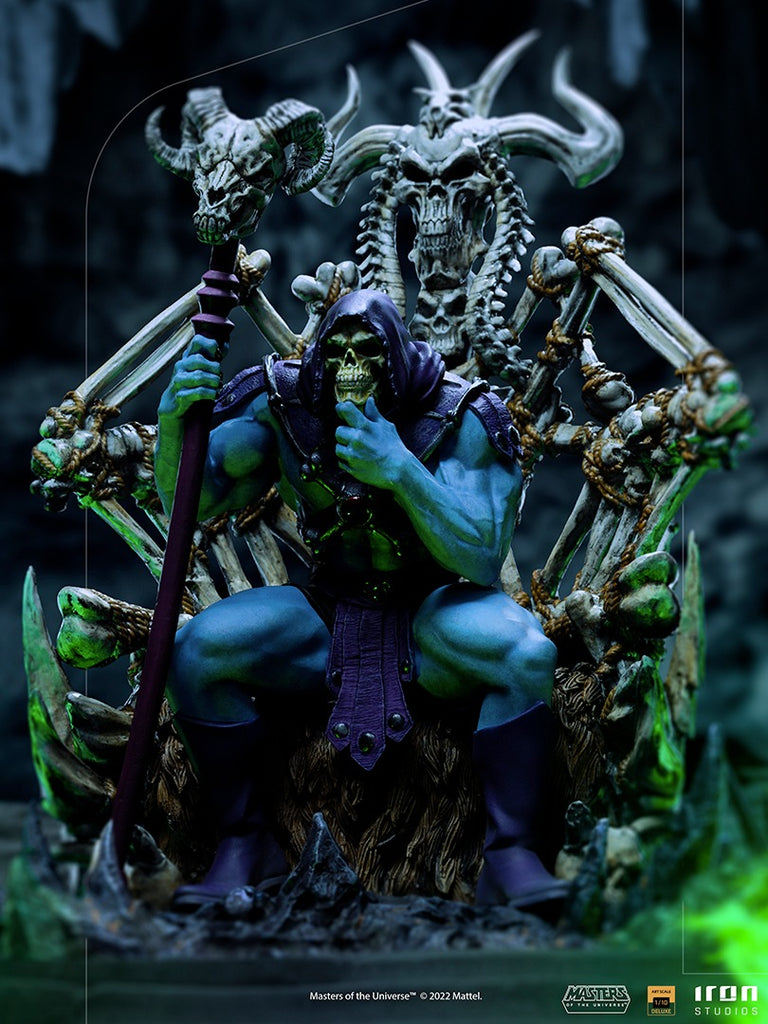 Skeletor on Throne - Masters of the Universe - Art Scale 1/10 - Iron Studios
