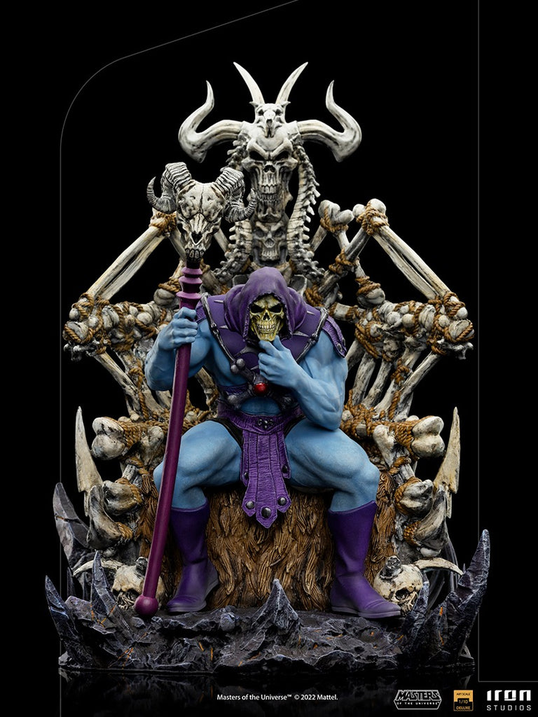 Skeletor on Throne - Masters of the Universe - Art Scale 1/10 - Iron Studios